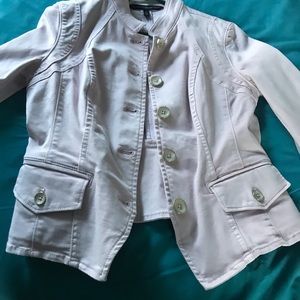 Light Pink Jean Jacket.